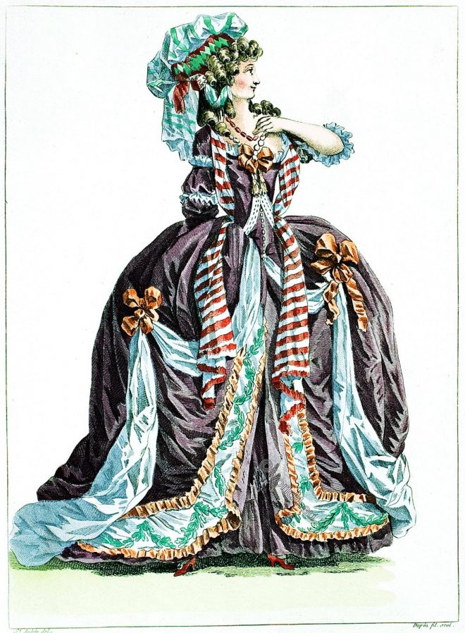 Fashion, Rococo, Robe, Cour, Orient, Coeffure, Costume