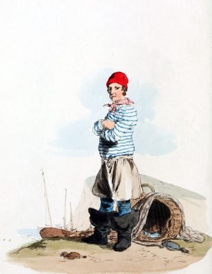 England, Hastings, fisherman, clothing, habit