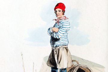 Dress of a Fisherman from Hastings in England, 19th c.