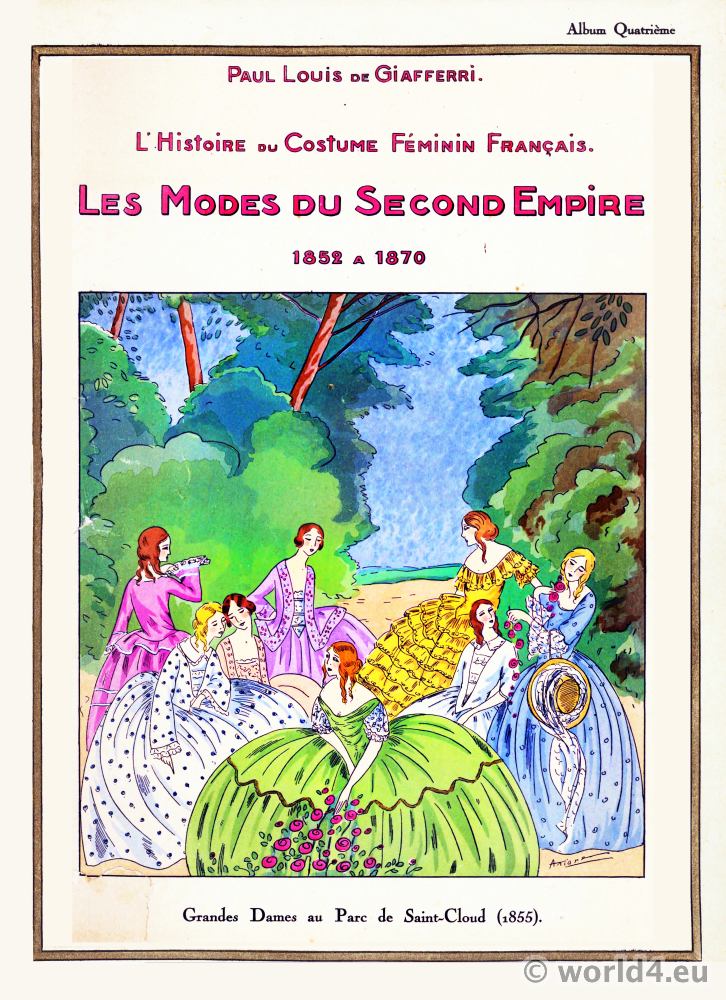 Grandes Dames, Modes, Second Empire, Saint-Cloud
