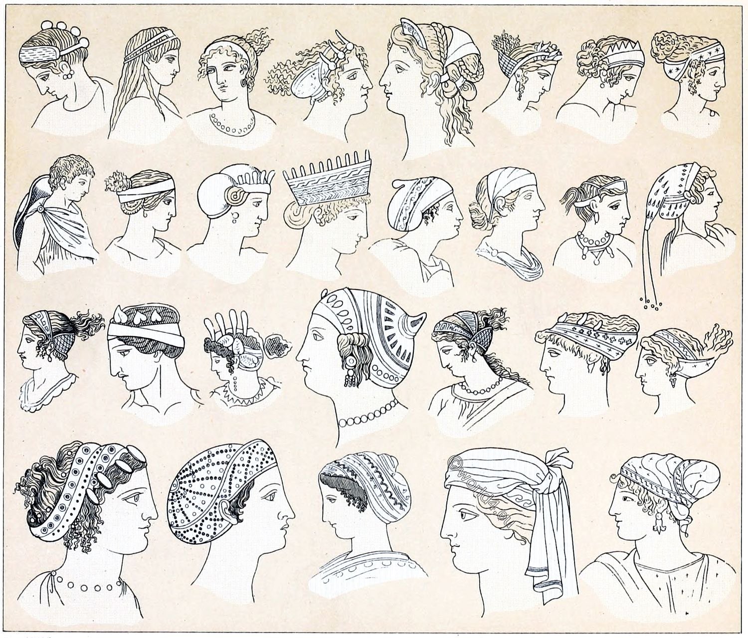 Greek Hairstyles Women