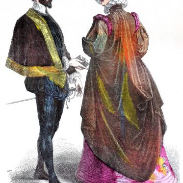 French, court, costumes,, spanish, fashion, renaissance, baroque