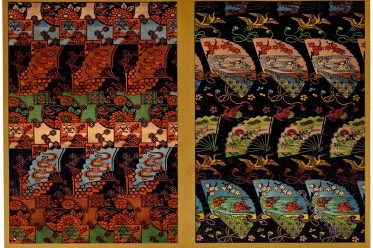 Rich, Luxurious, Silk, Fabrics, Japan, ornamental, arts