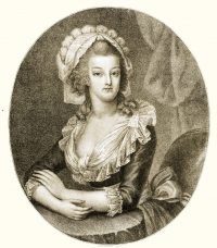 Marie-Antoinette as Dauphine and as Queen of France.