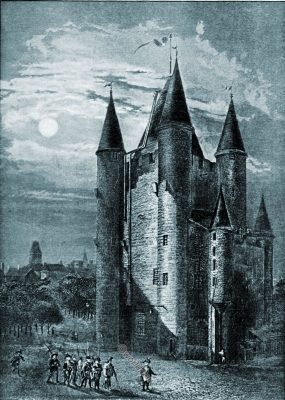 temple, tower, paris, france