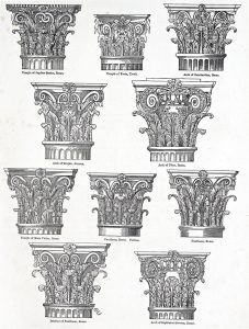 The Roman Ornament. Corinthian and Composite Capitals. The Acanthus.