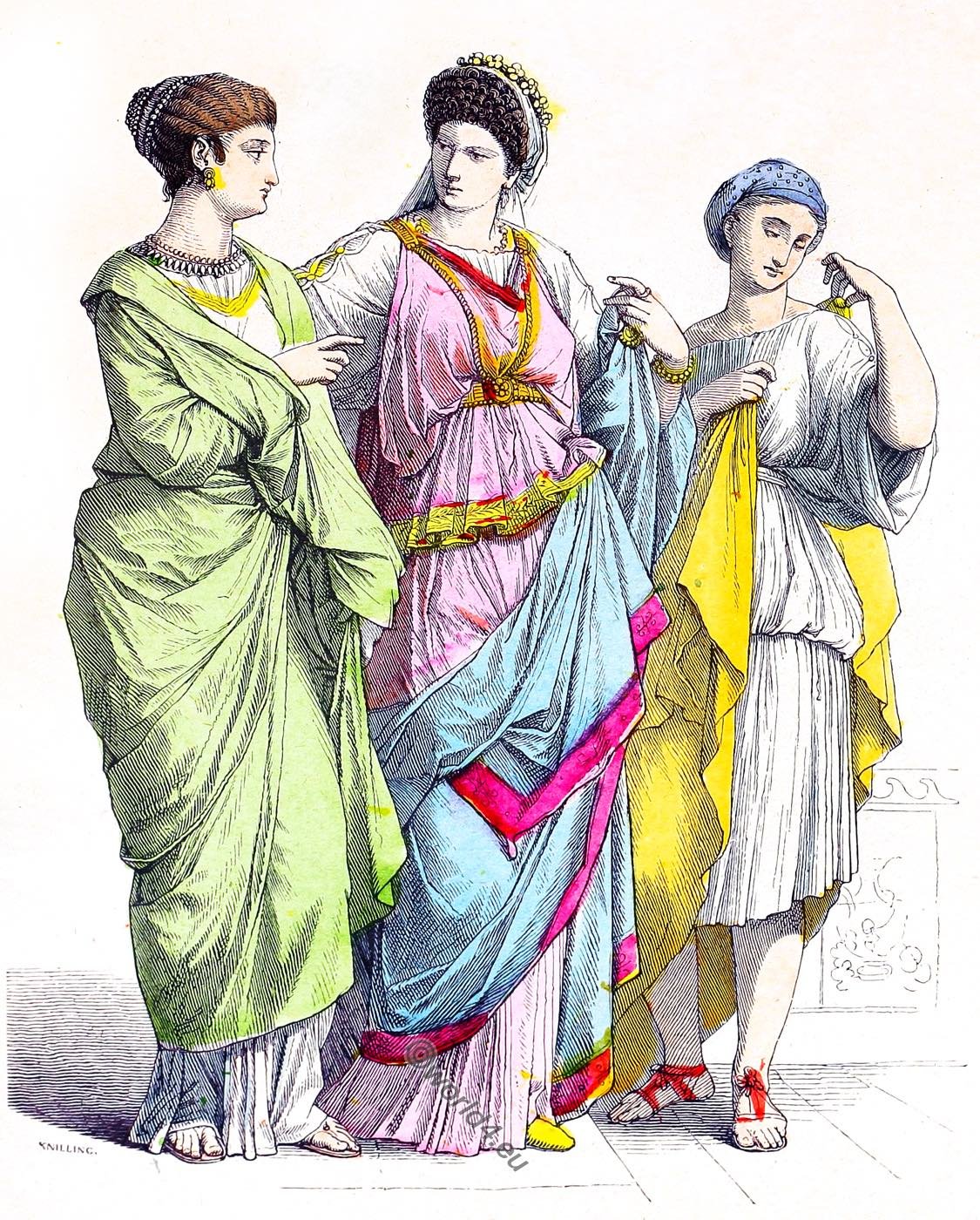 ancient roman attire