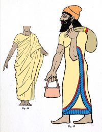 Ancient Persian costume history. General description.