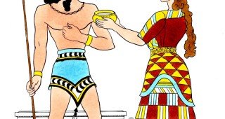 ancient, Cretan, costume, Mycenaean, Minoan, fashion, history