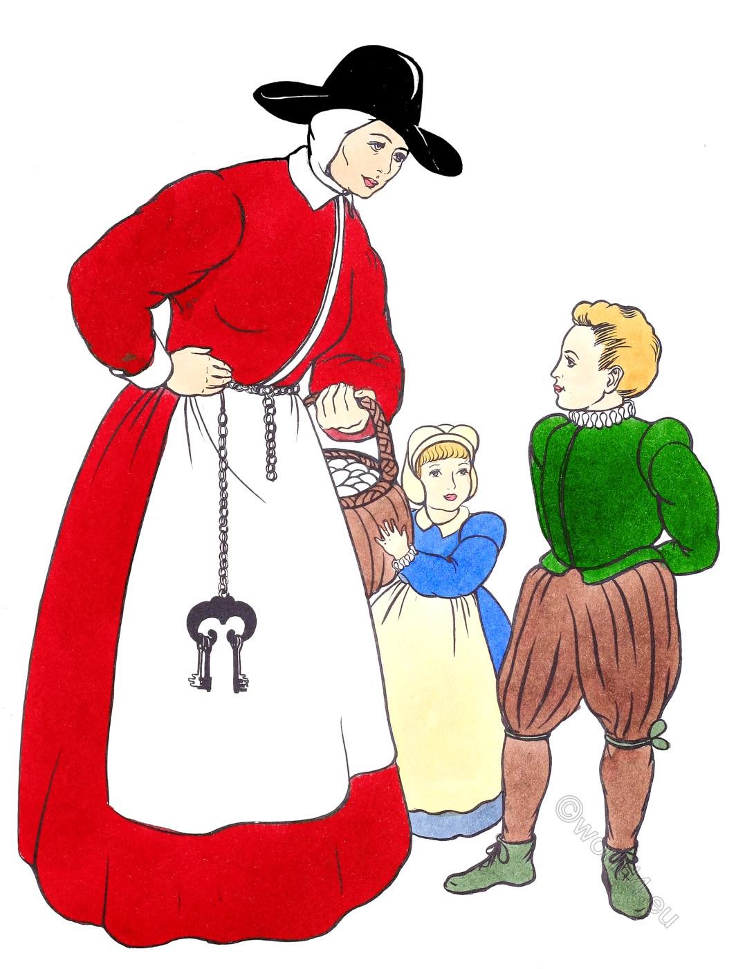 elizabethan era clothing for lower class