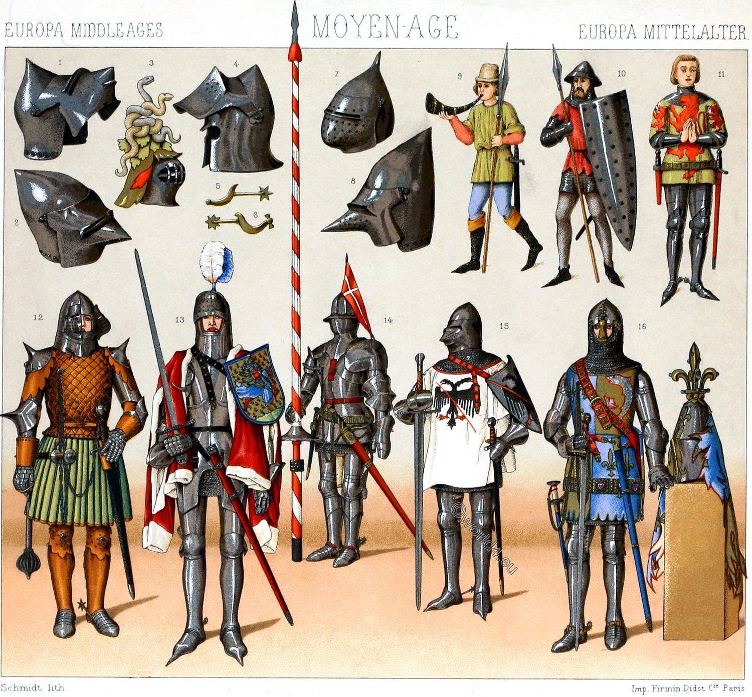 roman soldier armor diagram