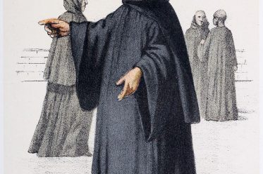 Benedictine, monks, Benedictines, habit,
