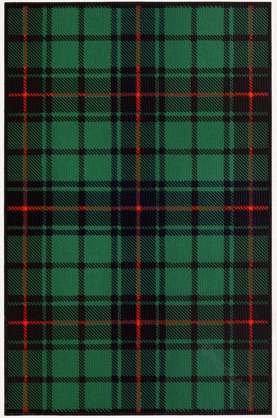 Davidson, Scottish, tartans, Clan ,