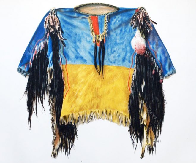 Scalp, Shirt, Lakota Oglala-Sioux, first nation,