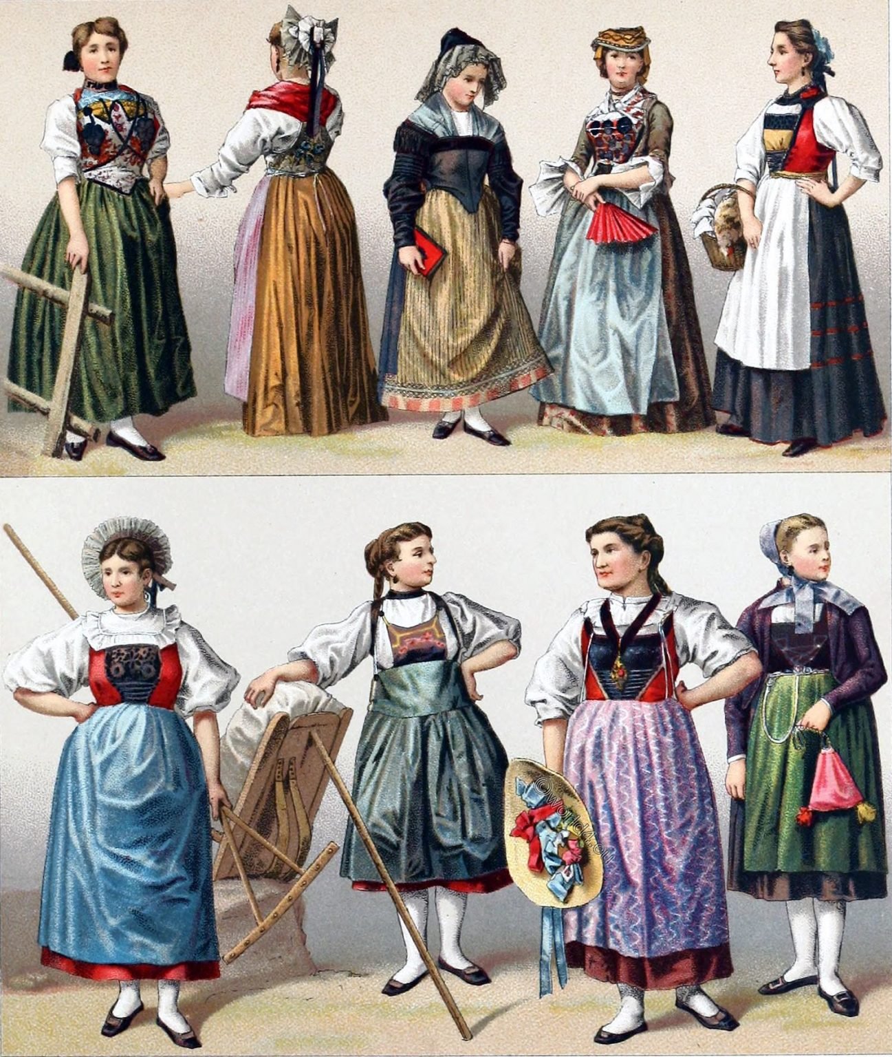 Switzerland Archives - World4 Costume Culture History