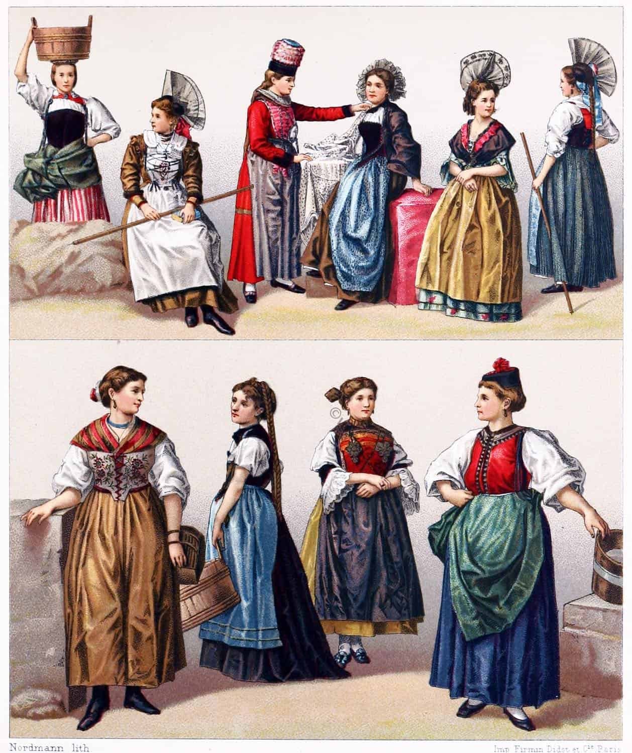 traditional swiss clothing for women