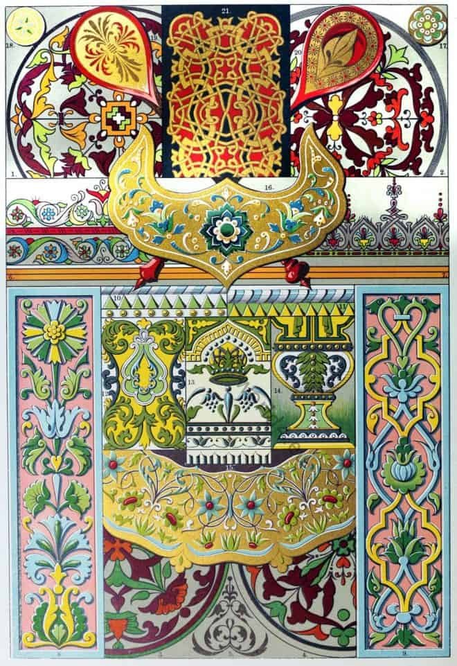 Ornamental, Russian Enamel, Majolica, Paintings, Walls, Ceilings ,