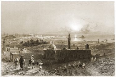 Alexandria, Egypt, Historical, city view,