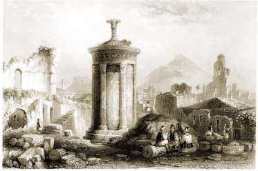 Choragic, Monument, Lysicrates, Lantern, Diogenes, Architecture, Antiquity, Greece,