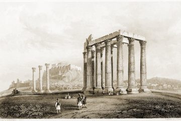 The Olympieion (also Columns of the Olympian Zeus) in Athens.