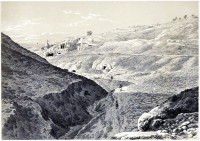 View of the Valley of Jehoshaphat, by Ermete Pierotti.