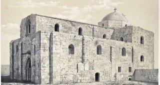 Church, S. Anne, Jerusalem, Holy Land, Ermete Pierotti,
