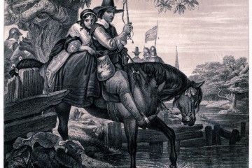 Charles II in disguise aided in his escape by Jane Lane.