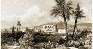 Larnaca, Kittim, Cyprus, Landscape, Illustrations, Bible, W. Finden, Harding,