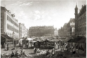 Brussels, Grande, Place, city, market, Robert Batty