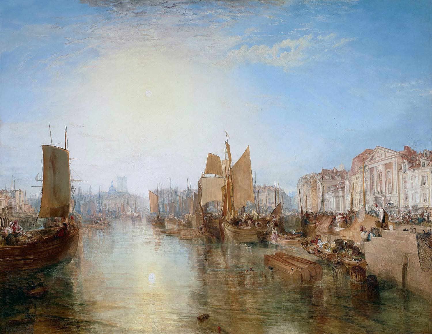 Dieppe, Artist, France, harbour, Turner