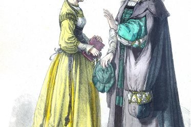 German, scholar, citizen, Renaissance, fashion, history, Münchener Bilderbogen