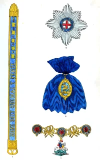The Order of the Garter. The most exclusive British order.