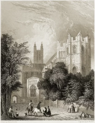 Canterbury, Cathedral,  East End,