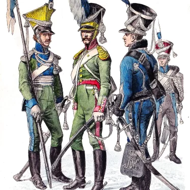 Bavarian, military, uniforms, Ulan, National Chevauleger, Regiment, Prince Charles, Hussar,