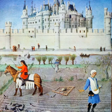 Louvre, 15th century, Duke, Berry, Miniature