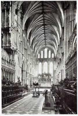 Ely, Cathedral, Choir, England, Architecture, Gothic,