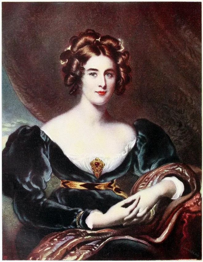 Samuel Cousins, Lady Lyndhurst, Portrait, Victorian, Romanticism,