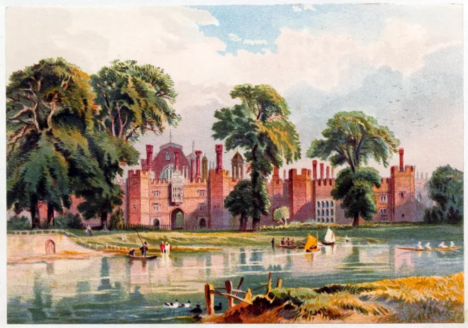 Hampton Court Palace, castle, England, Tudor,