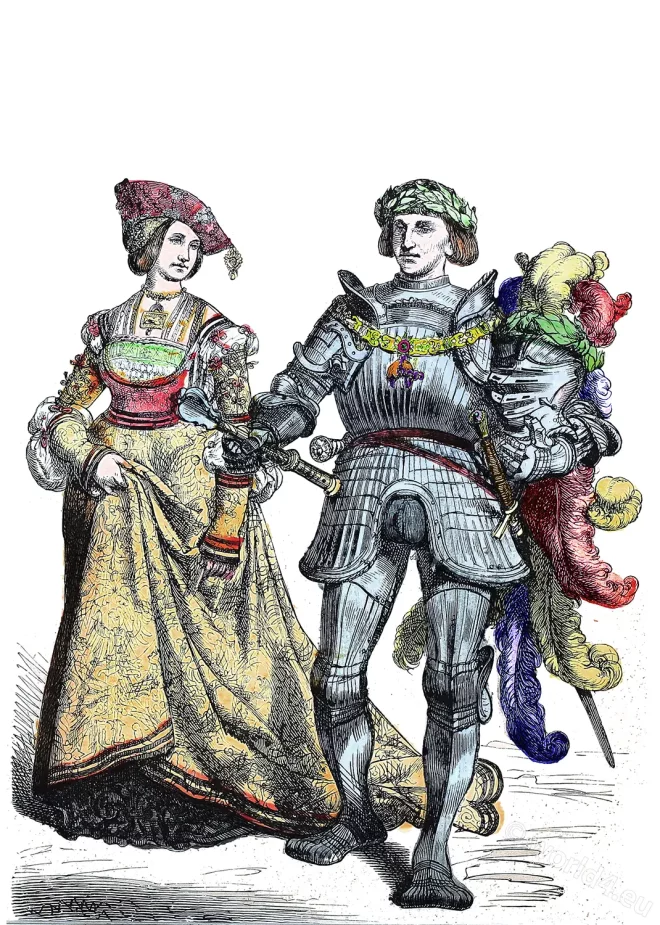 German, Lord, Lad, 16th century, Renaissance, costumes