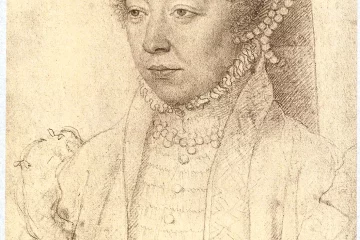 Catherine, Médici, Crayon, Renaissance, Musée Condé, Chantilly, Valois