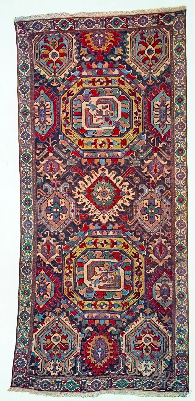 Old, Antique, Carpet, Armenia, Caucasia, Dagestan, 18th, century,