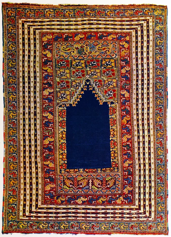 Antique, Ghiordes, Rug, Carpet, Turkey, Oriental,